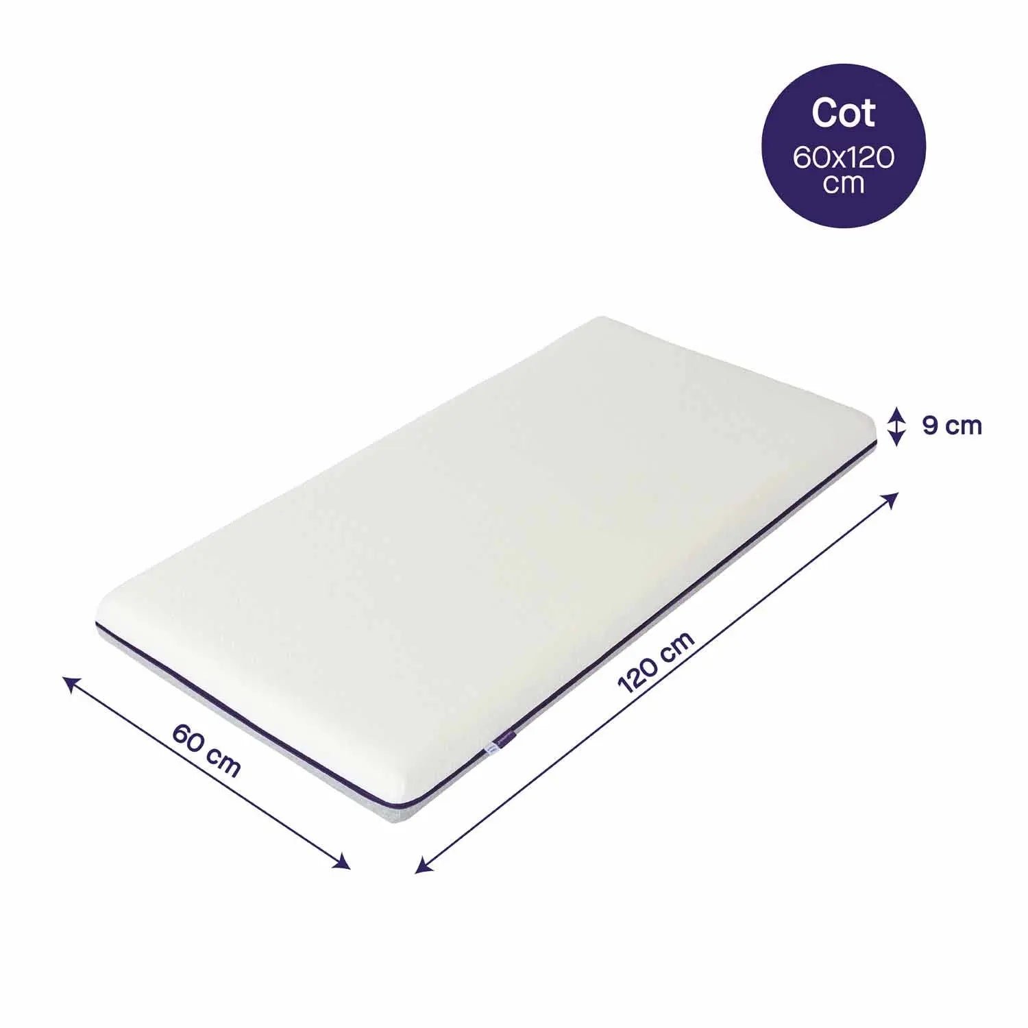 Premium ClevaFoam® Support Baby Mattress Cot & Cot Bed CMBuild