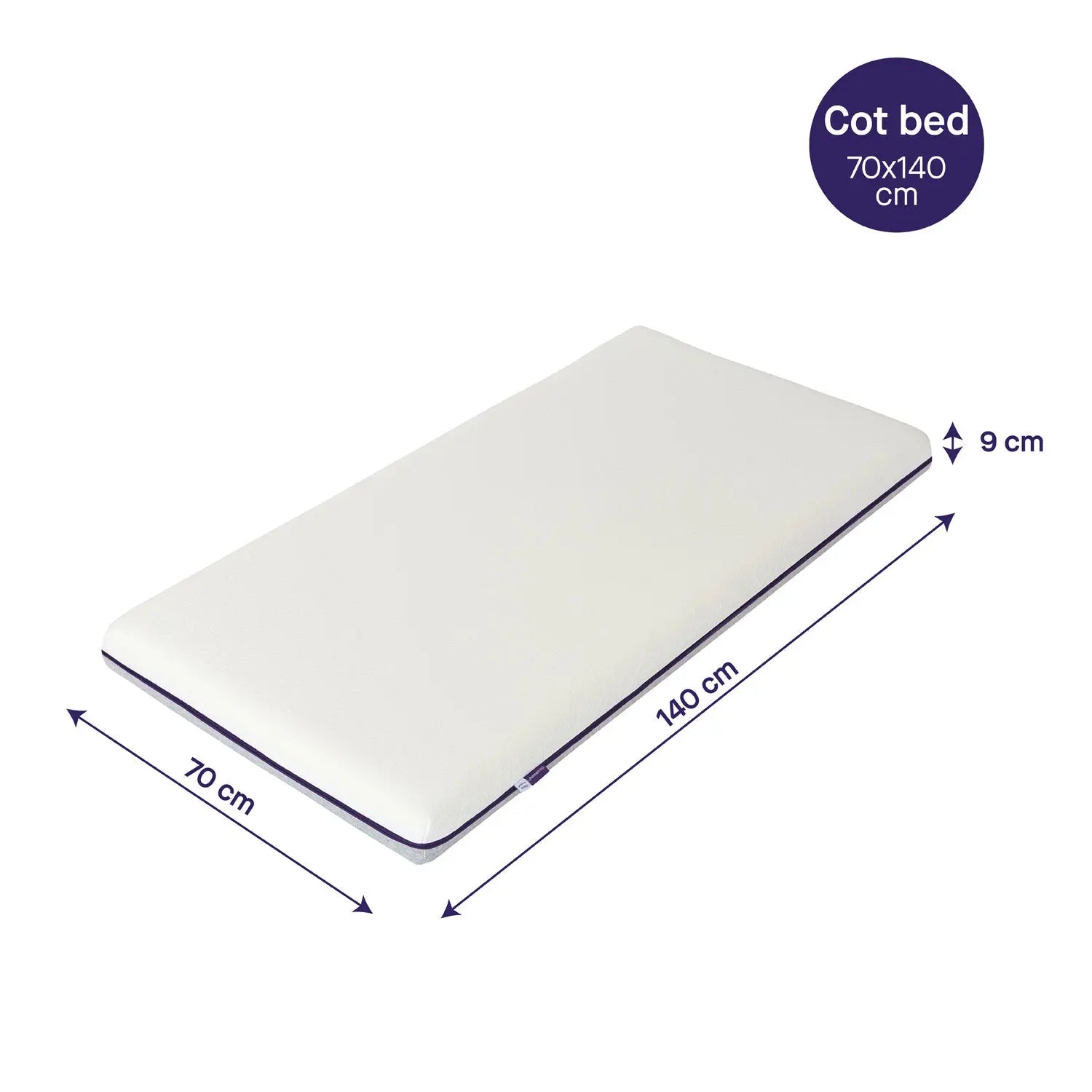 Premium ClevaFoam® Support Baby Mattress Cot & Cot Bed CMBuild