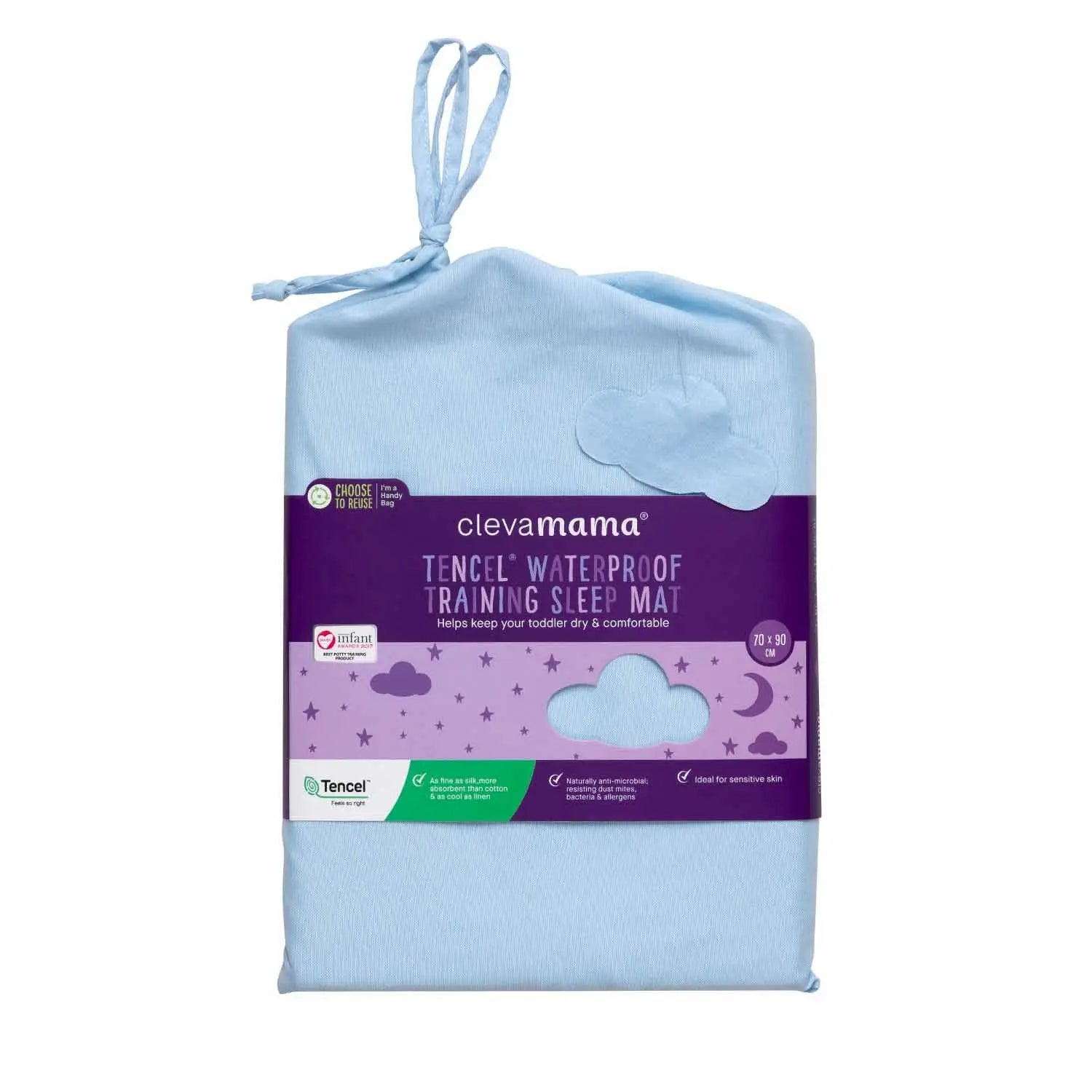 Tencel® Toilet Training Mattress Protector Mat 70 x 90 cm - Fabric Bag CMBuild