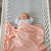 Waffle Weave Cotton Baby Blanket Cot & Cot Bed 120x140cm CMBuild