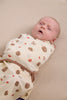 Hedgehog Australian Cotton ClevaSleep Swaddle ClevaMama