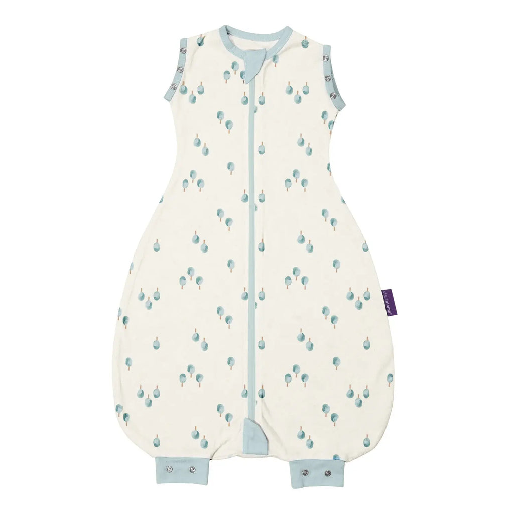 WaterColour Forest Australian Cotton ClevaSleep DreamSuit 0.2 Tog ClevaMama