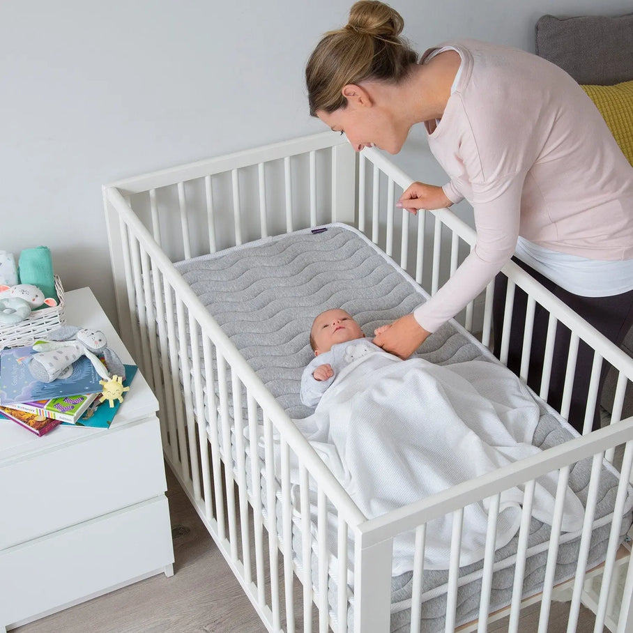 Waffle Weave Cotton Blanket - Crib, Moses basket & Pram 70x90cm CMBuild