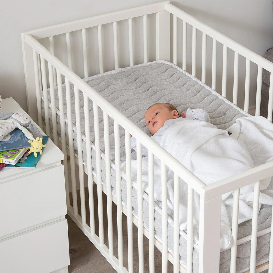 Waffle Weave Cotton Blanket - Crib, Moses basket & Pram 70x90cm CMBuild