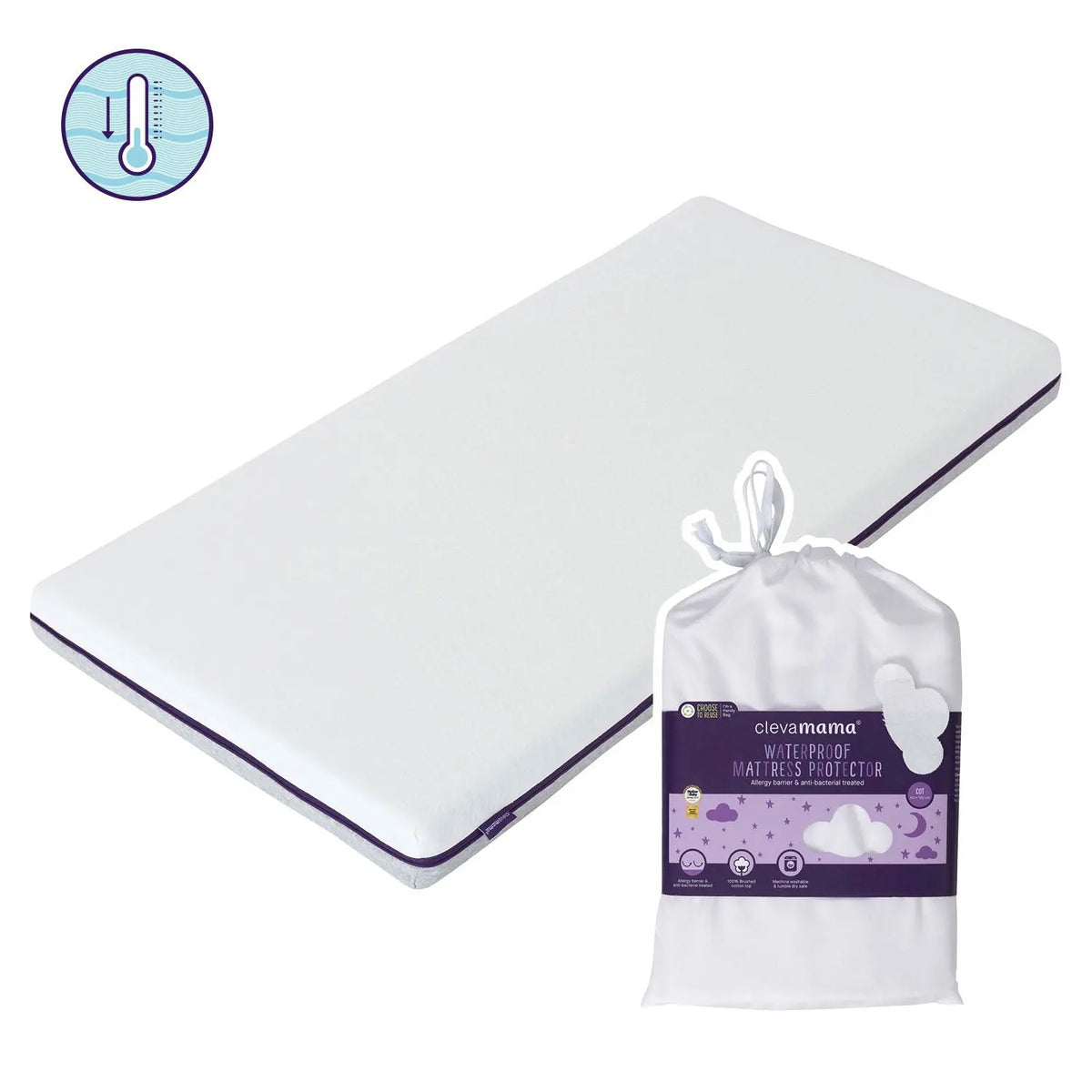 Climate Control Baby Cot & Cot Bed + Cot & Cot Bed Waterproof – ClevaMama